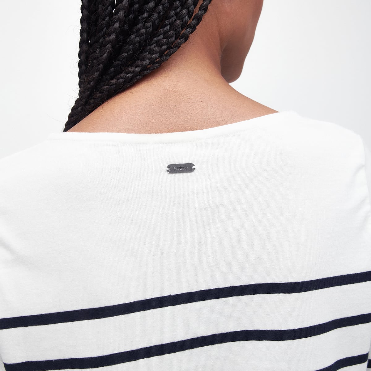 Barbour Women's Bradley Top | Cloud (Navy Stripe)