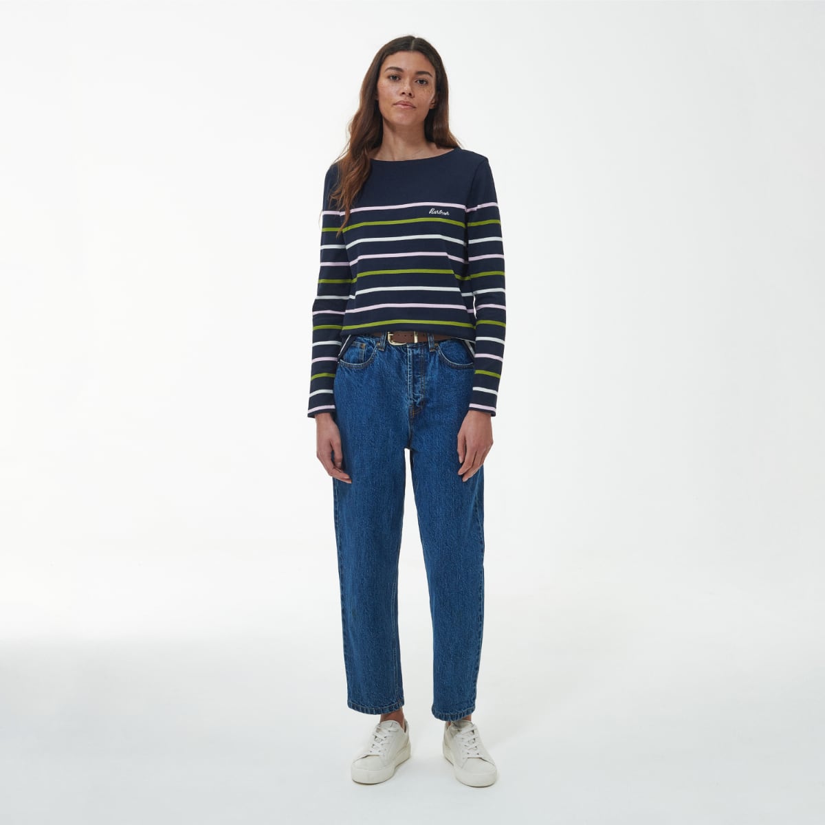 Barbour Hawkins Women's Top | Navy Stripe