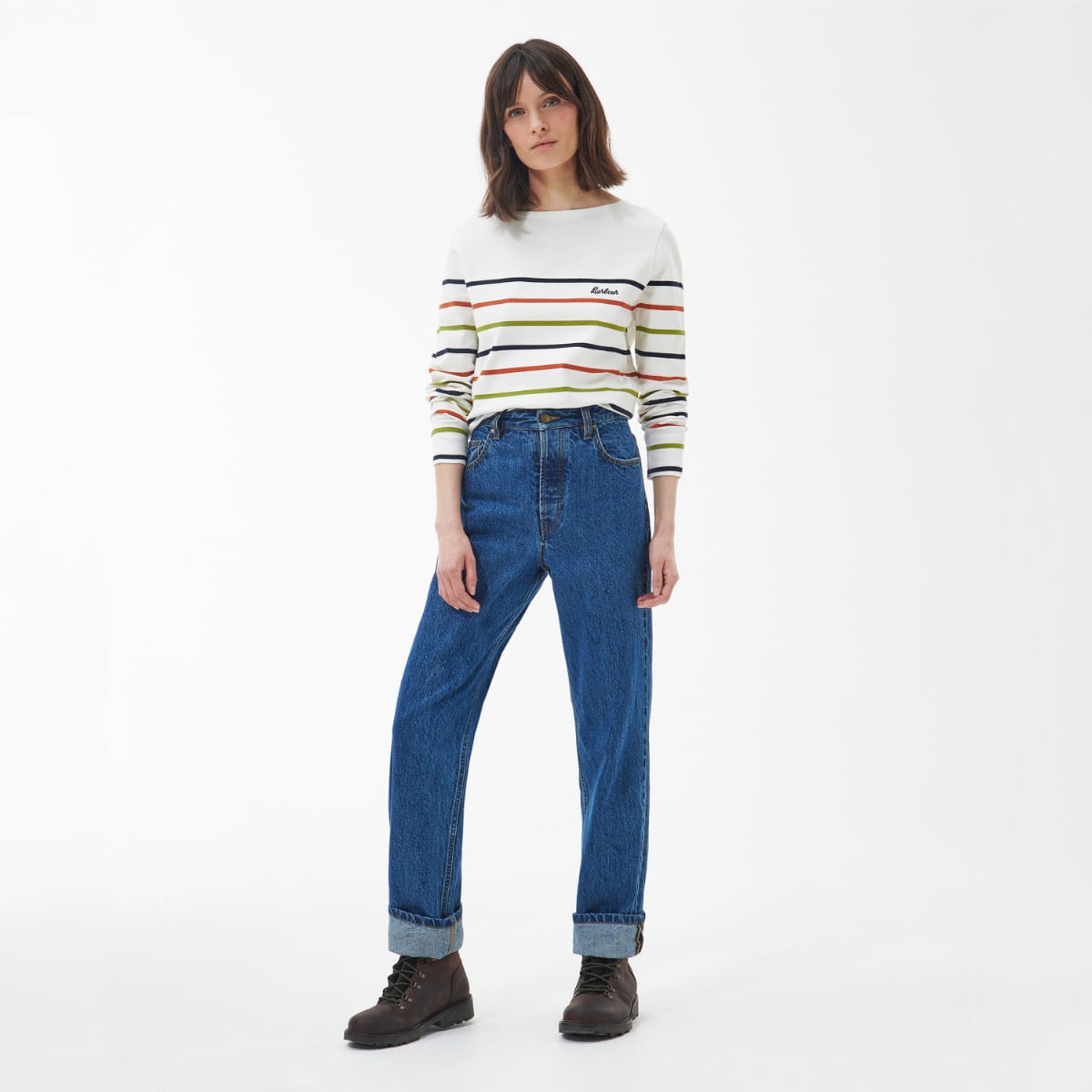Barbour Hawkins Women's Top | Cloud Stripe
