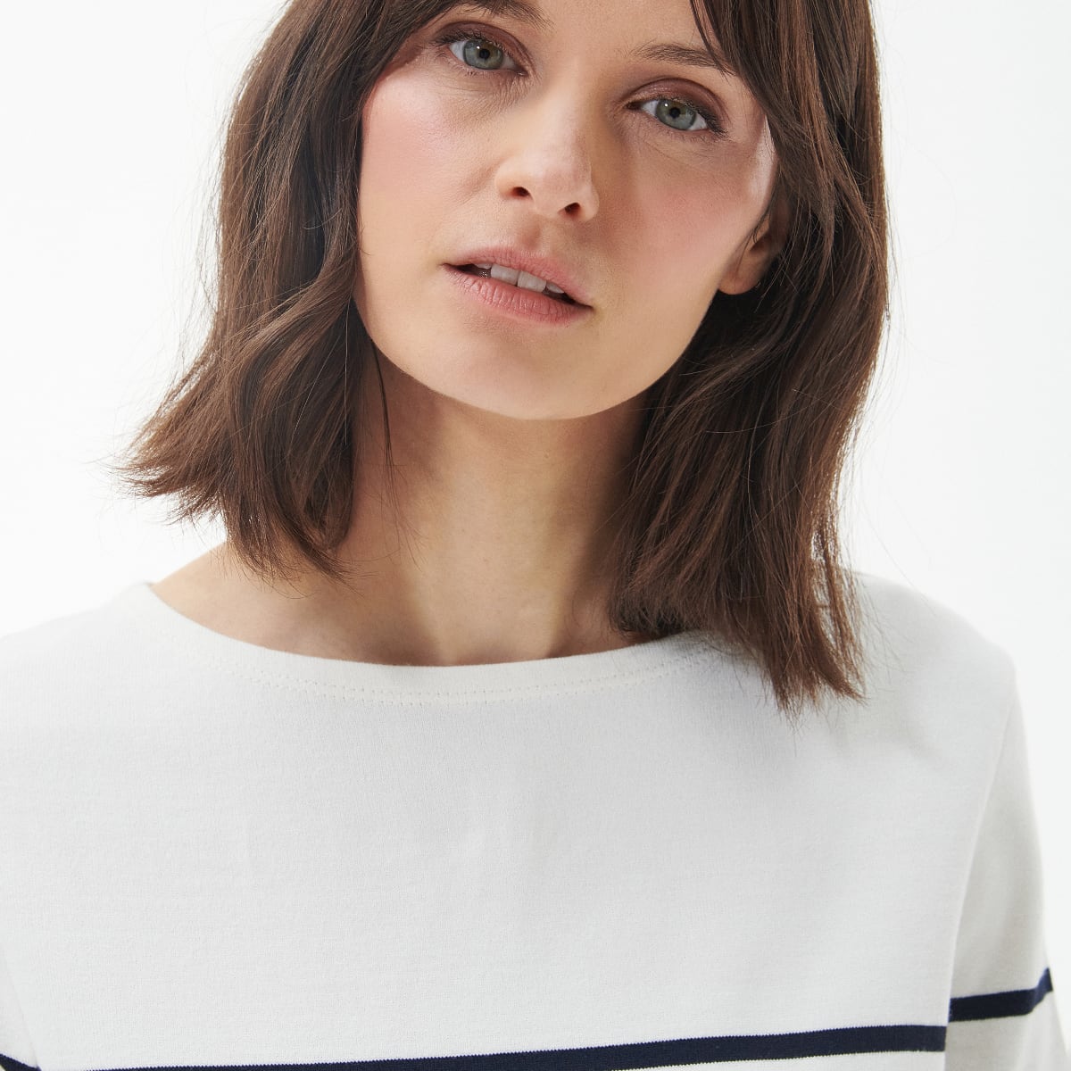 Barbour Hawkins Women's Top | Cloud Stripe