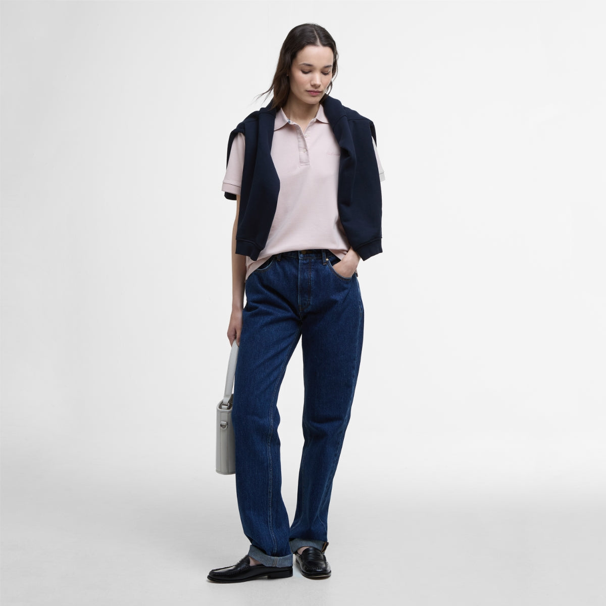 Barbour Bowford Polo Shirt Women's | Primrose Pink