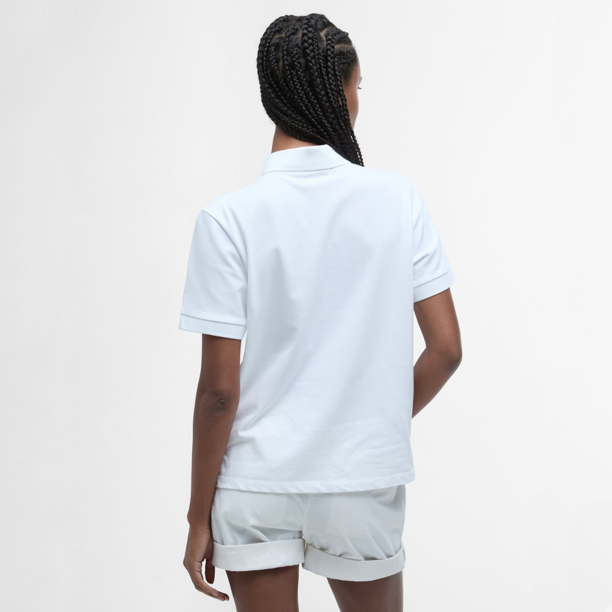 Barbour Bowford Polo Shirt Women's | White