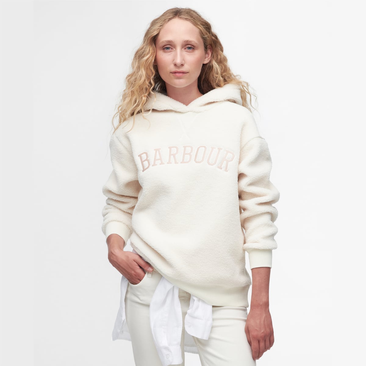 Barbour Northumberland Fleece Hoodie Women's | Aran