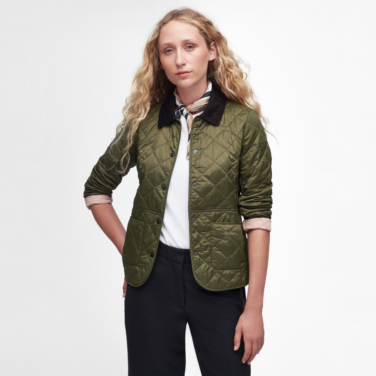 Barbour Deveron Women's Quilted Jacket | Olive