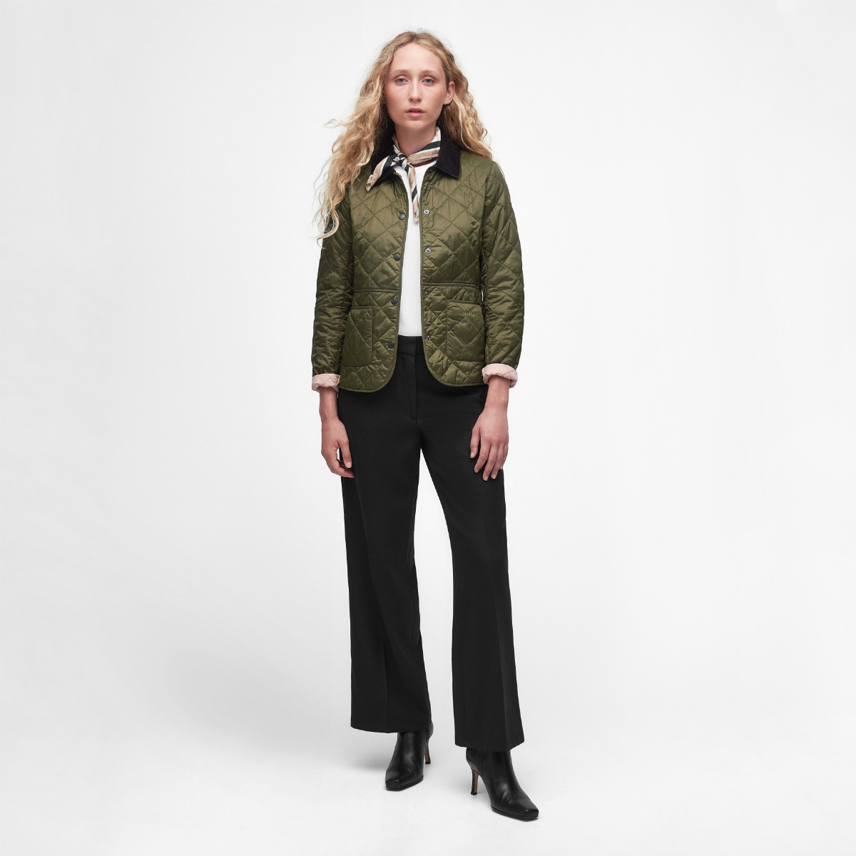 Barbour Deveron Women's Quilted Jacket | Olive