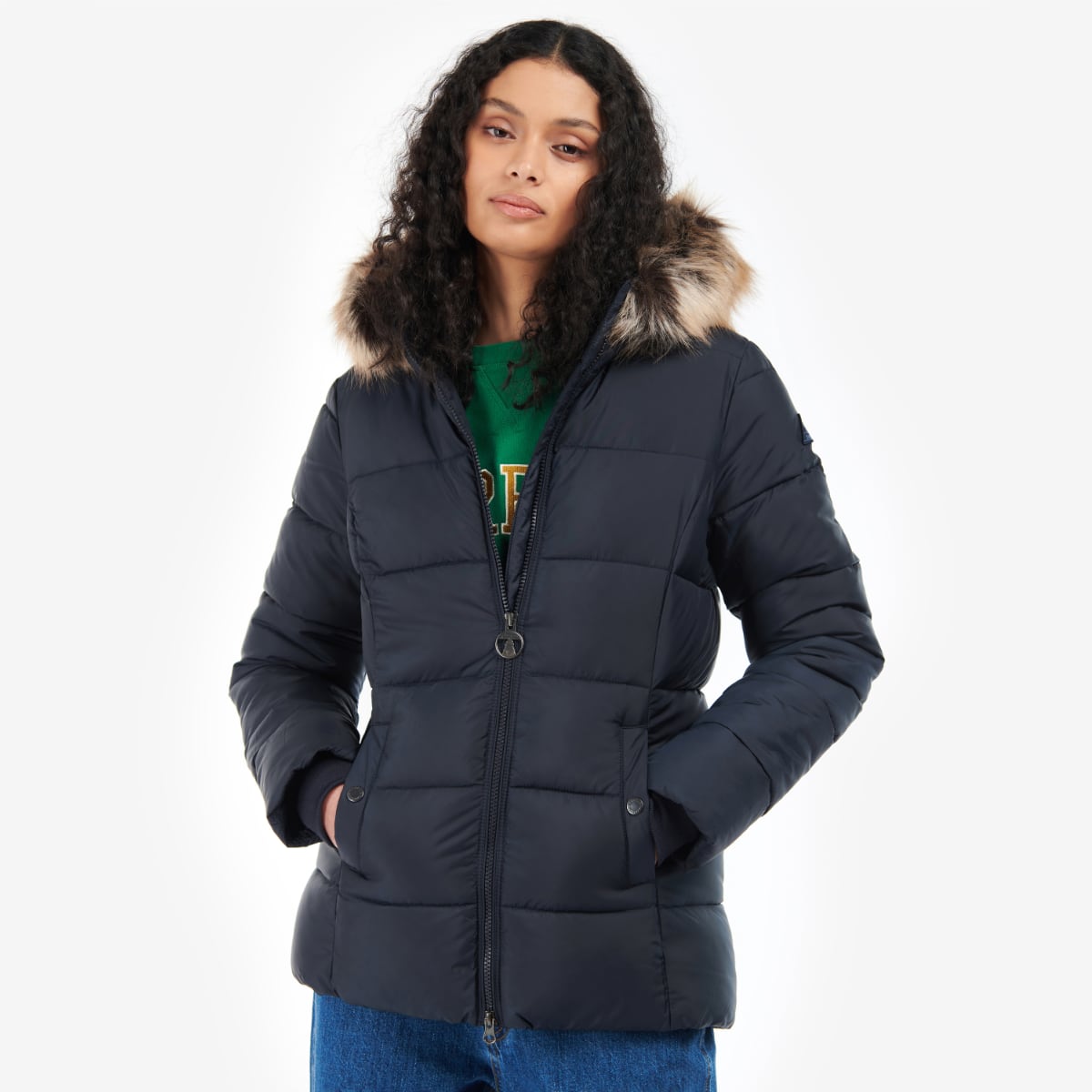 Barbour Midhurst Women's Quilted Jacket Dk Navy
