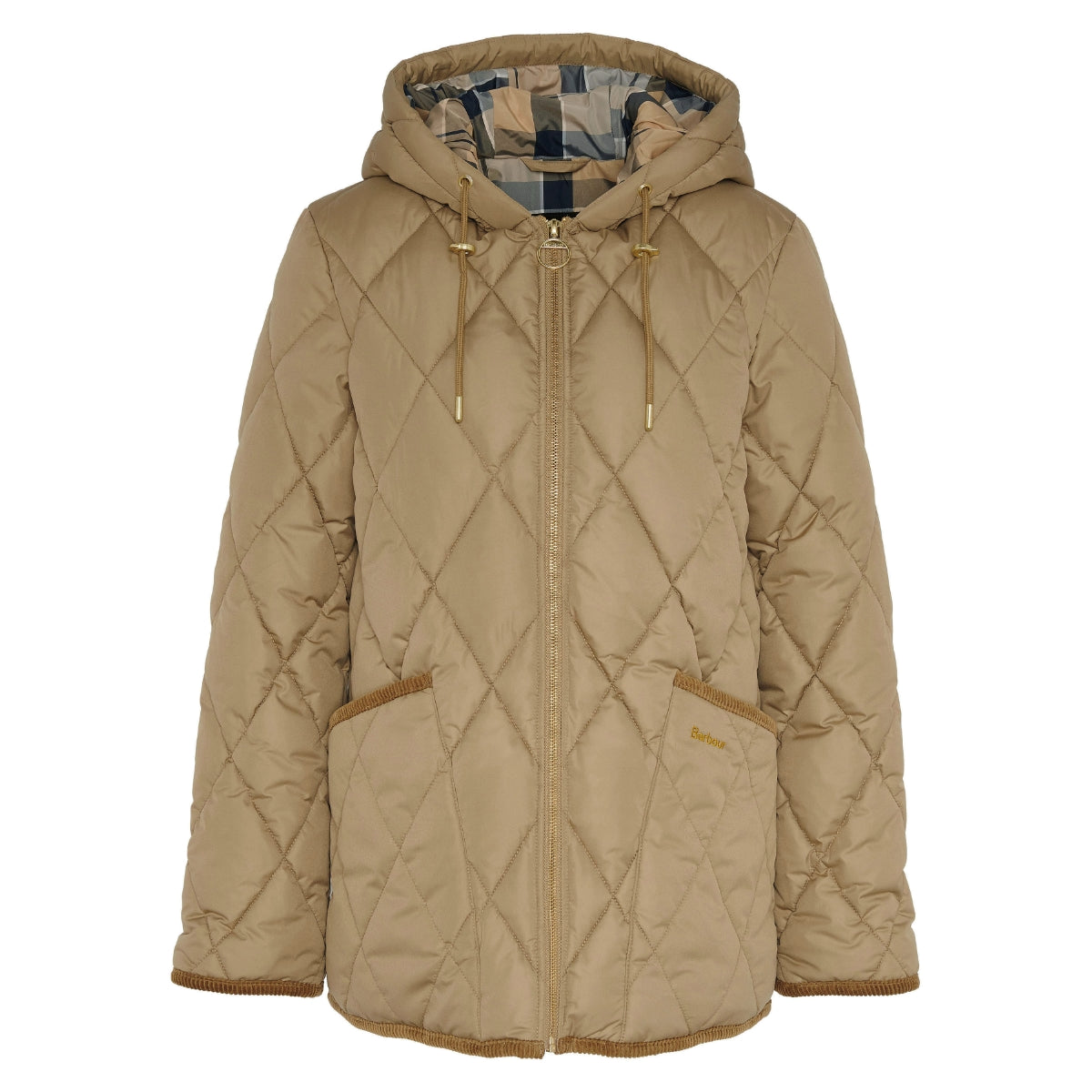 Barbour Erin Puffer Women's Jacket | Military Brown
