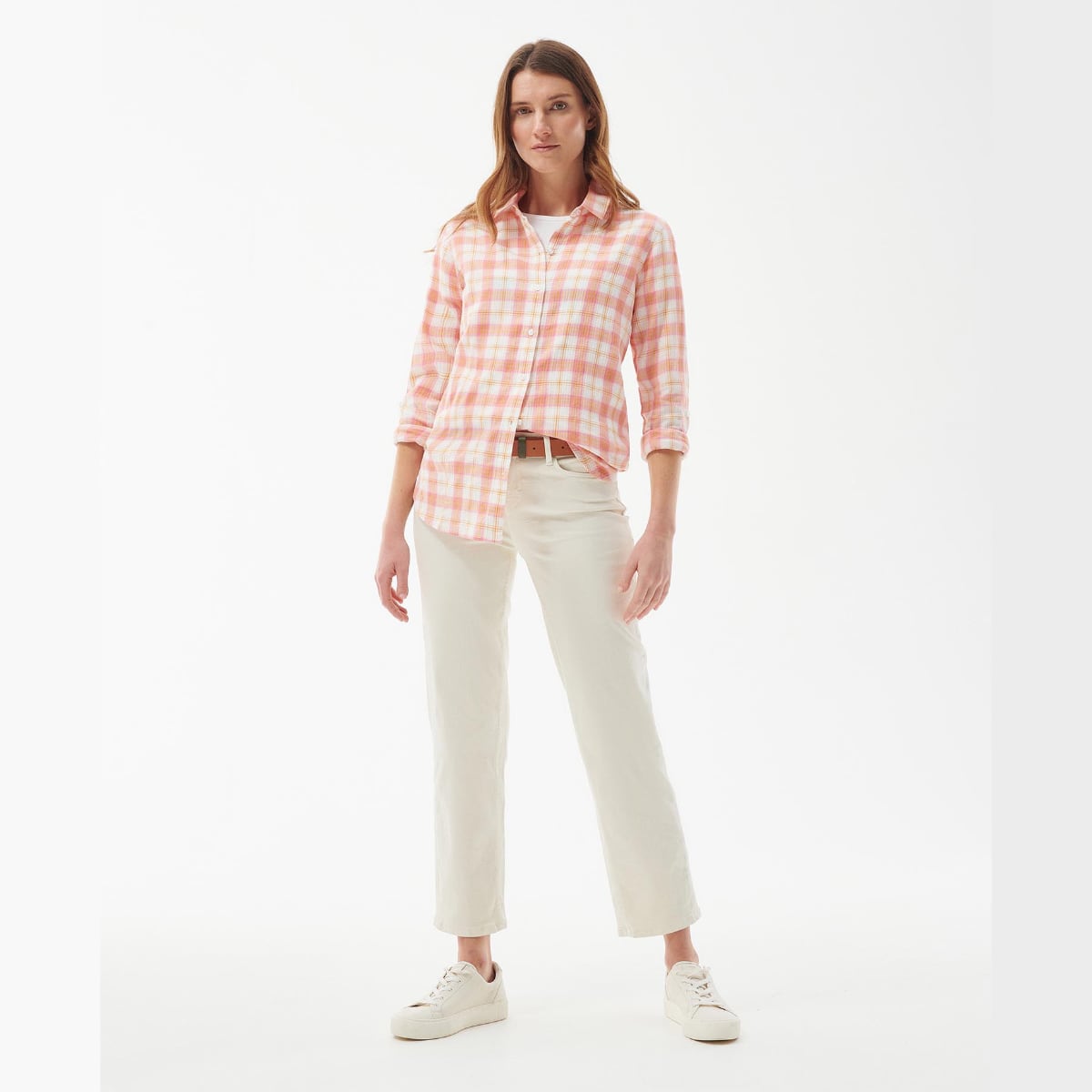 Barbour Shoreline Women's Shirt | Hibiscus Check