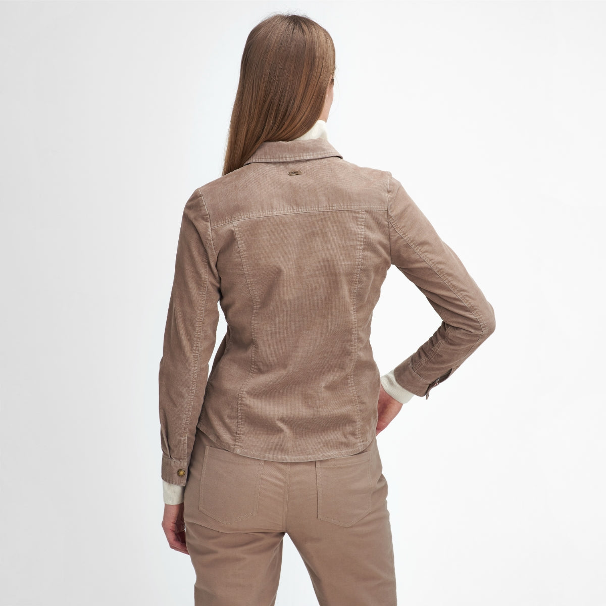Barbour Willows Cord Women's Shirt | Sand Dune