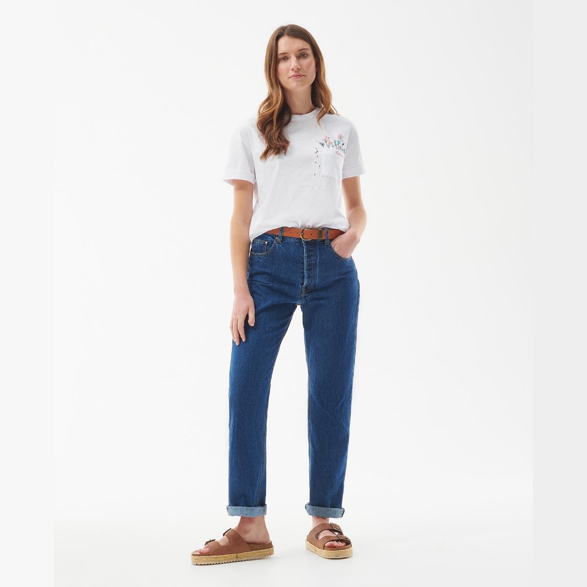 Barbour Evergreen Women's Tee | White