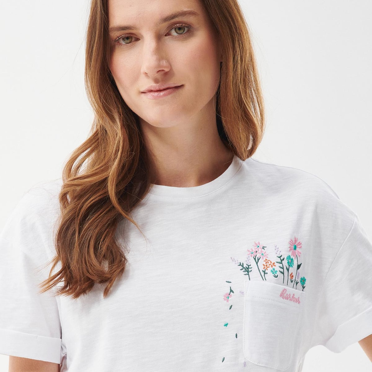 Barbour Evergreen Women's Tee | White