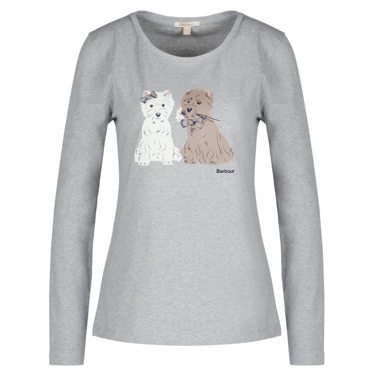 Barbour Lossie Women's L/S Tee Lt Grey