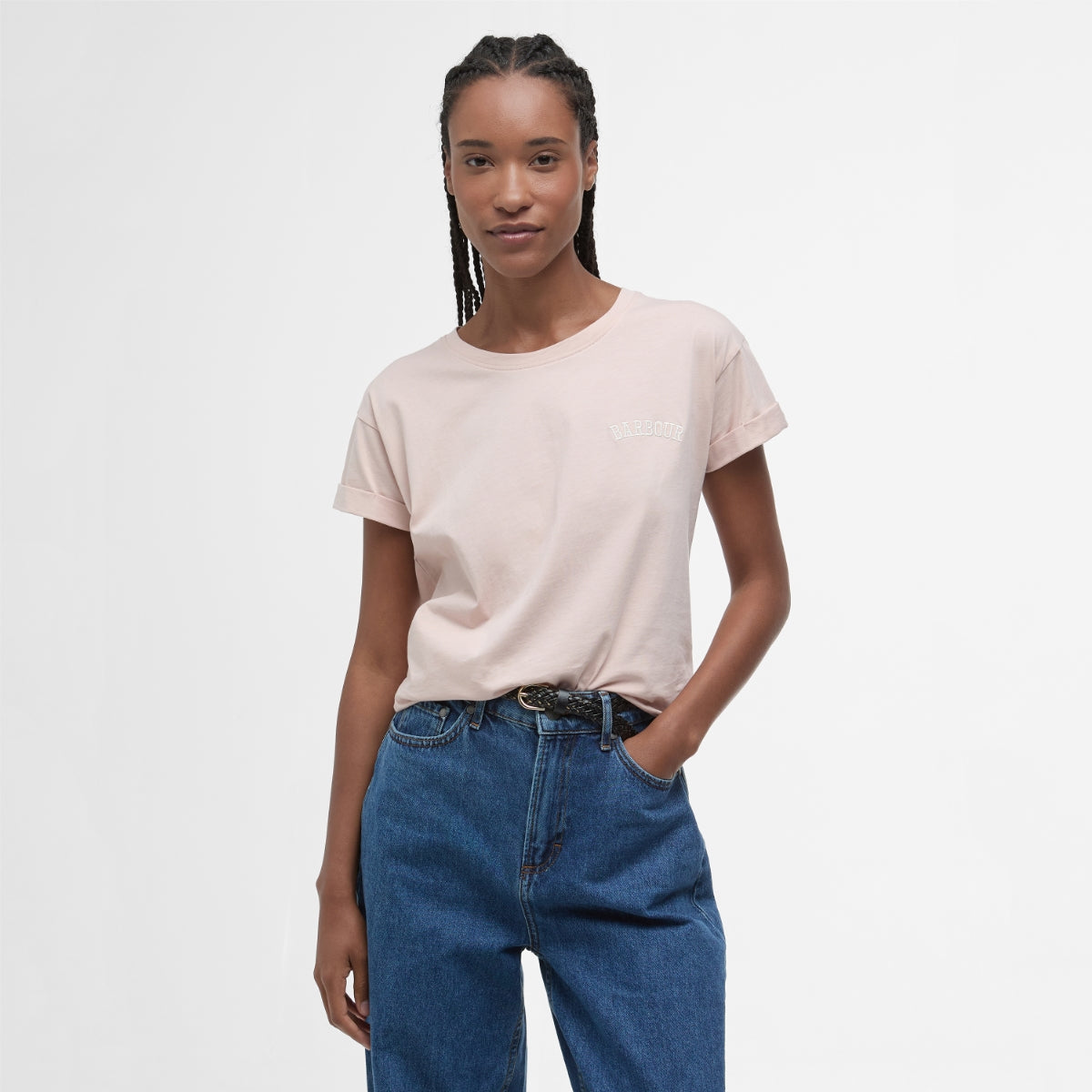 Barbour Kenmore T-Shirt Women's | Primrose Pink