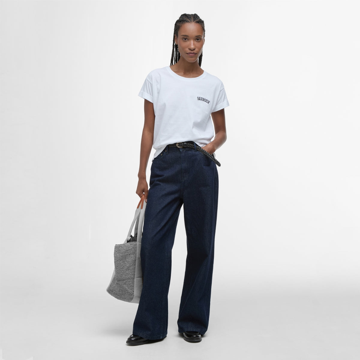 Barbour Kenmore T-Shirt Women's | White