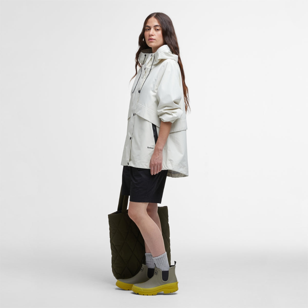 Barbour Naomi Women's Waterproof Jacket | Salt