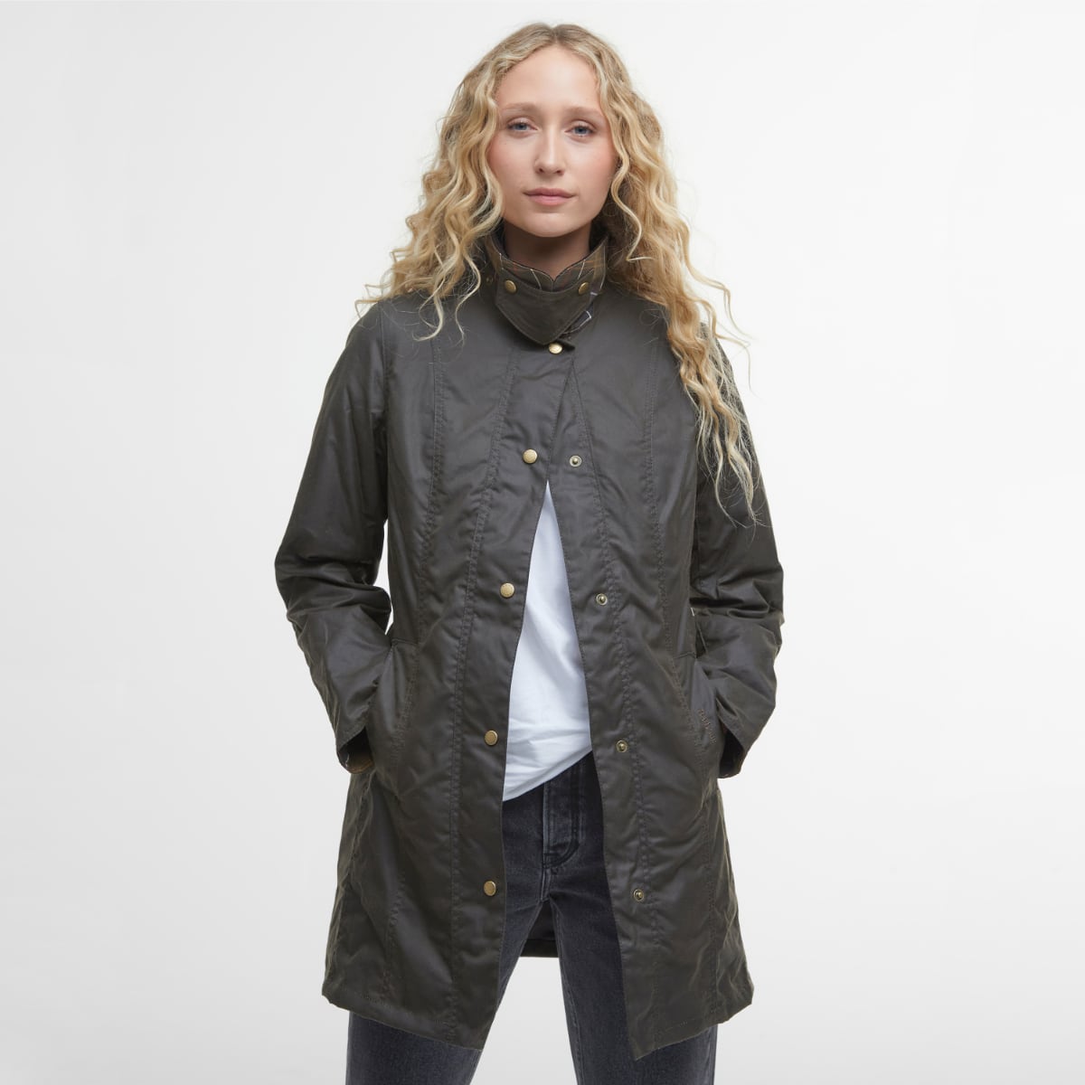 Waxed Coat Barbour Belsay Jacket Barbour Belsay Women's Waxed