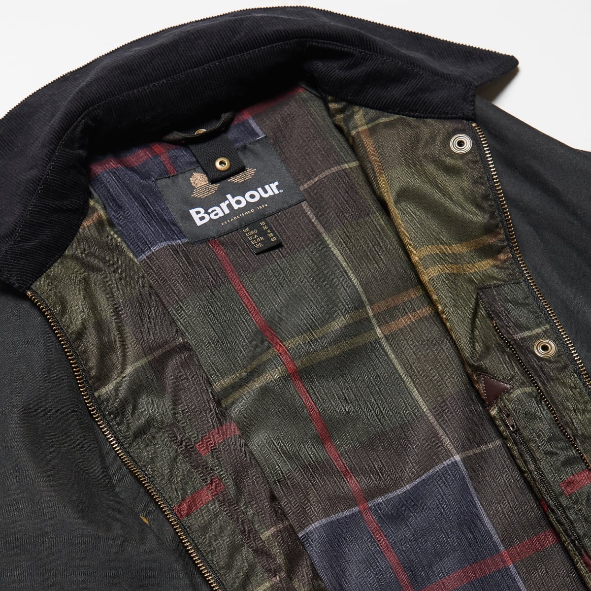 Barbour Acorn Women's Waxed Jacket | Black