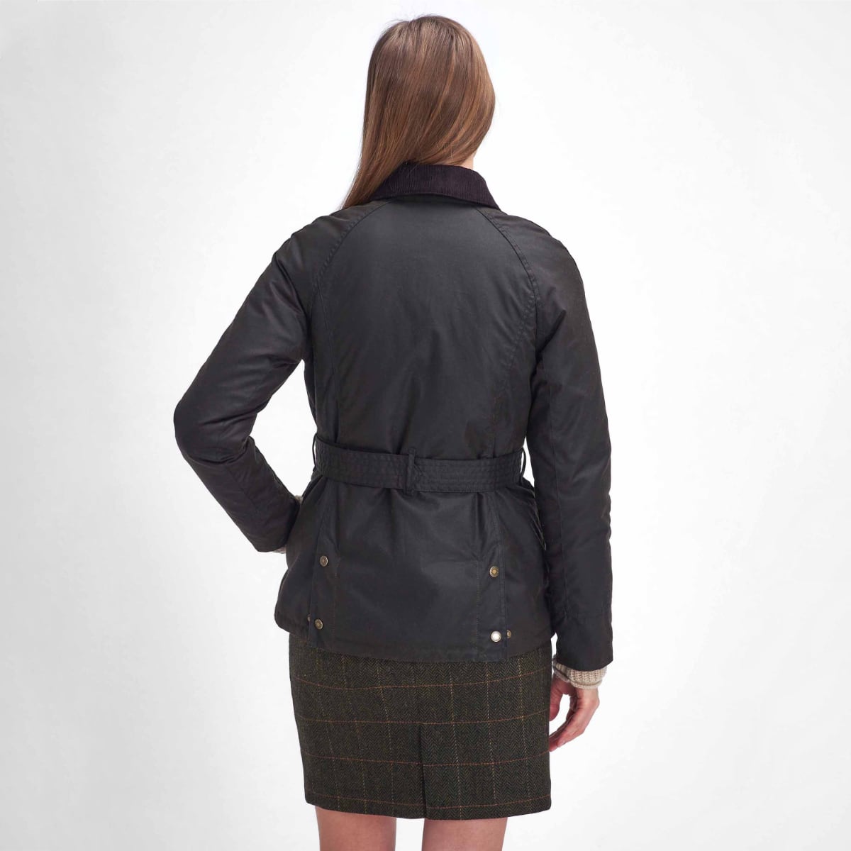 Rear view Barbour Solway Zipper Women’s Jacket
