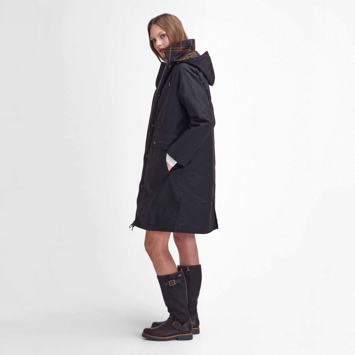 Barbour Willows Women's Waxed Jacket | Rustic