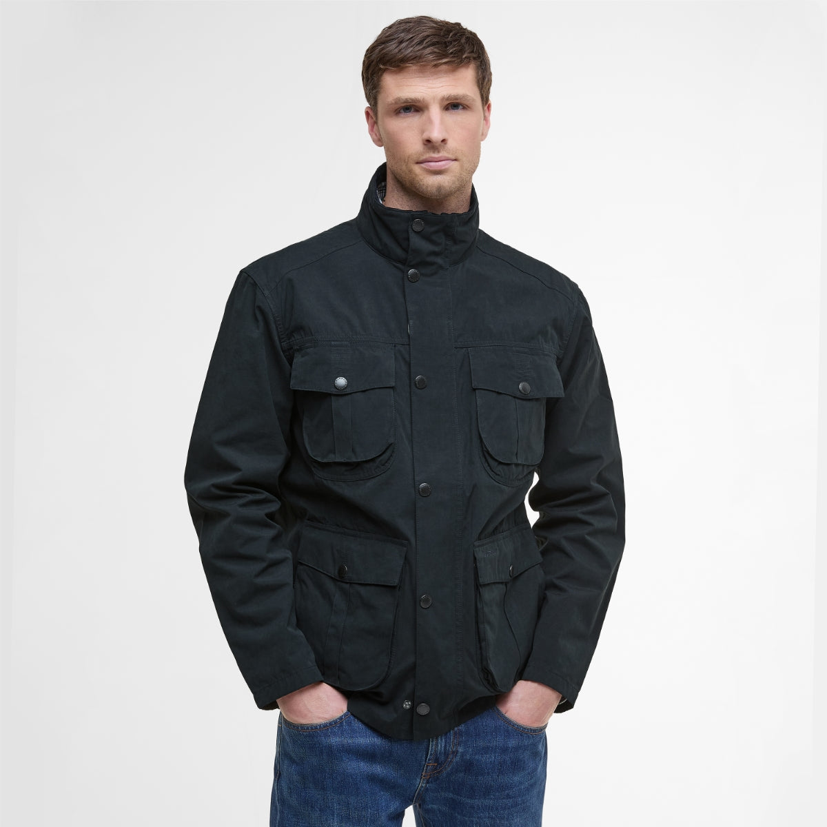 Barbour Sanderling Men's Casual Jacket | Navy
