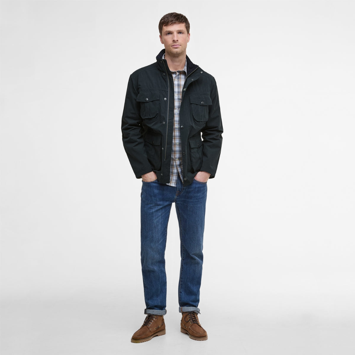 Barbour Sanderling Men's Casual Jacket | Navy