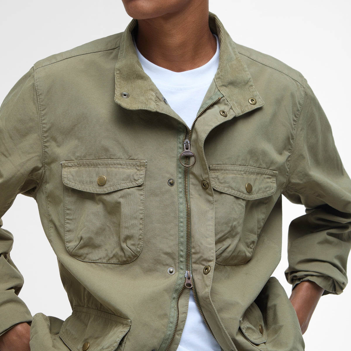 Barbour Ogston Men's Casual Jacket | Bleached olive