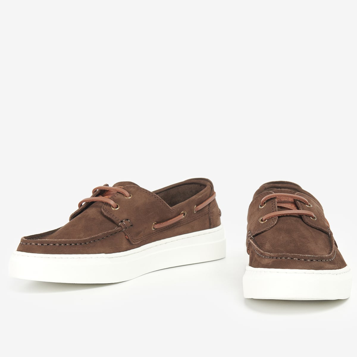 Barbour Bosun Men's Boat Shoe | Dk Brown