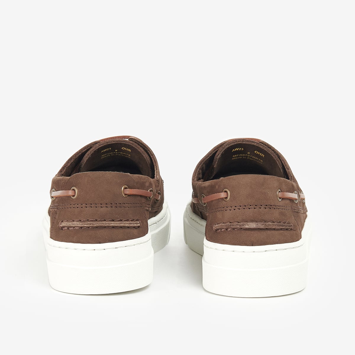 Barbour Bosun Men's Boat Shoe | Dk Brown