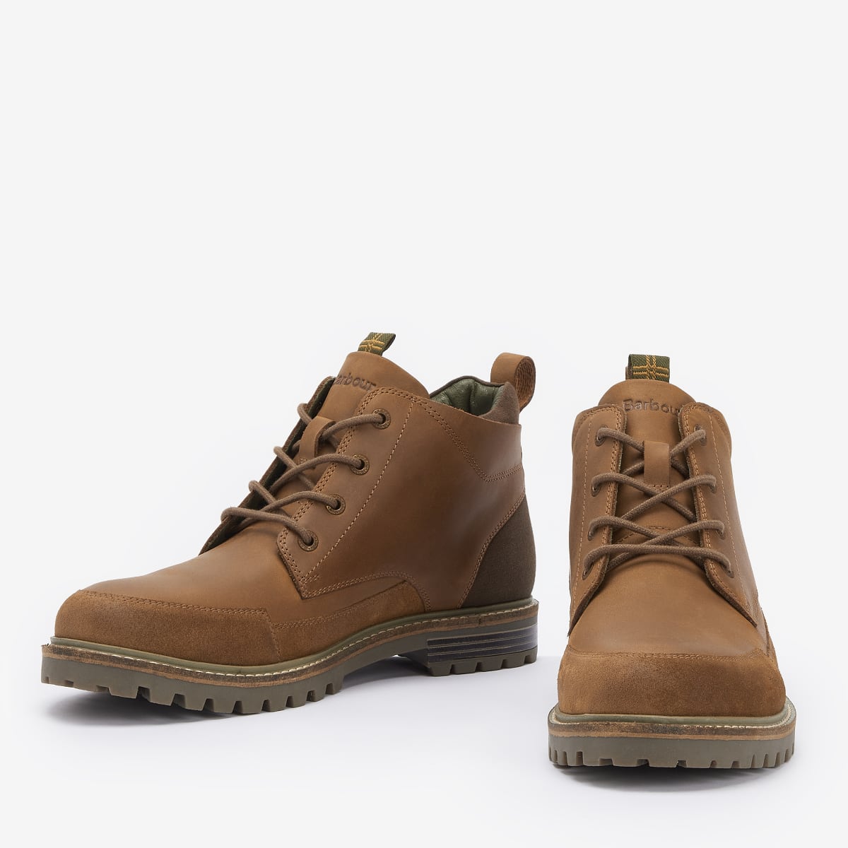 Barbour Quartz Men's Derby Boots Tan