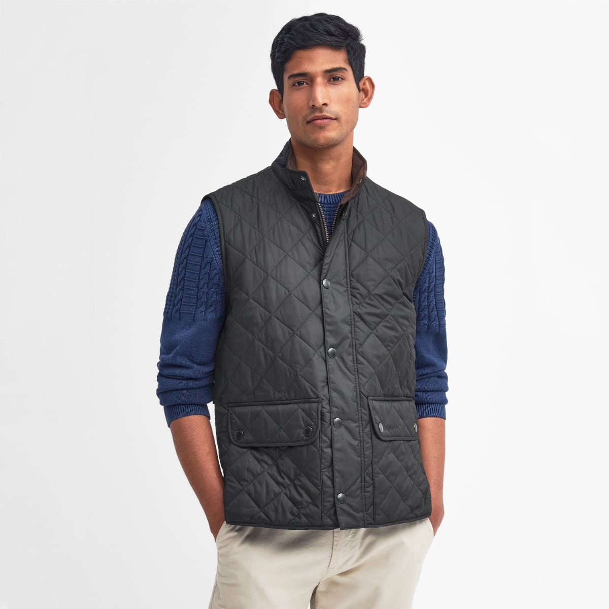Barbour NEW Lowerdale Quilted Men's Gilet | Black