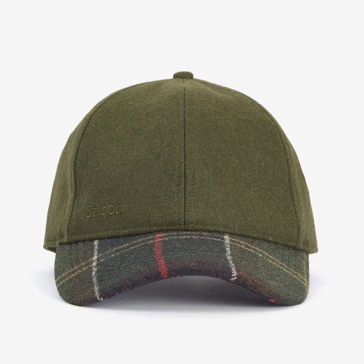 Barbour Roker Sports Cap | Forest Green - Classic Tartan