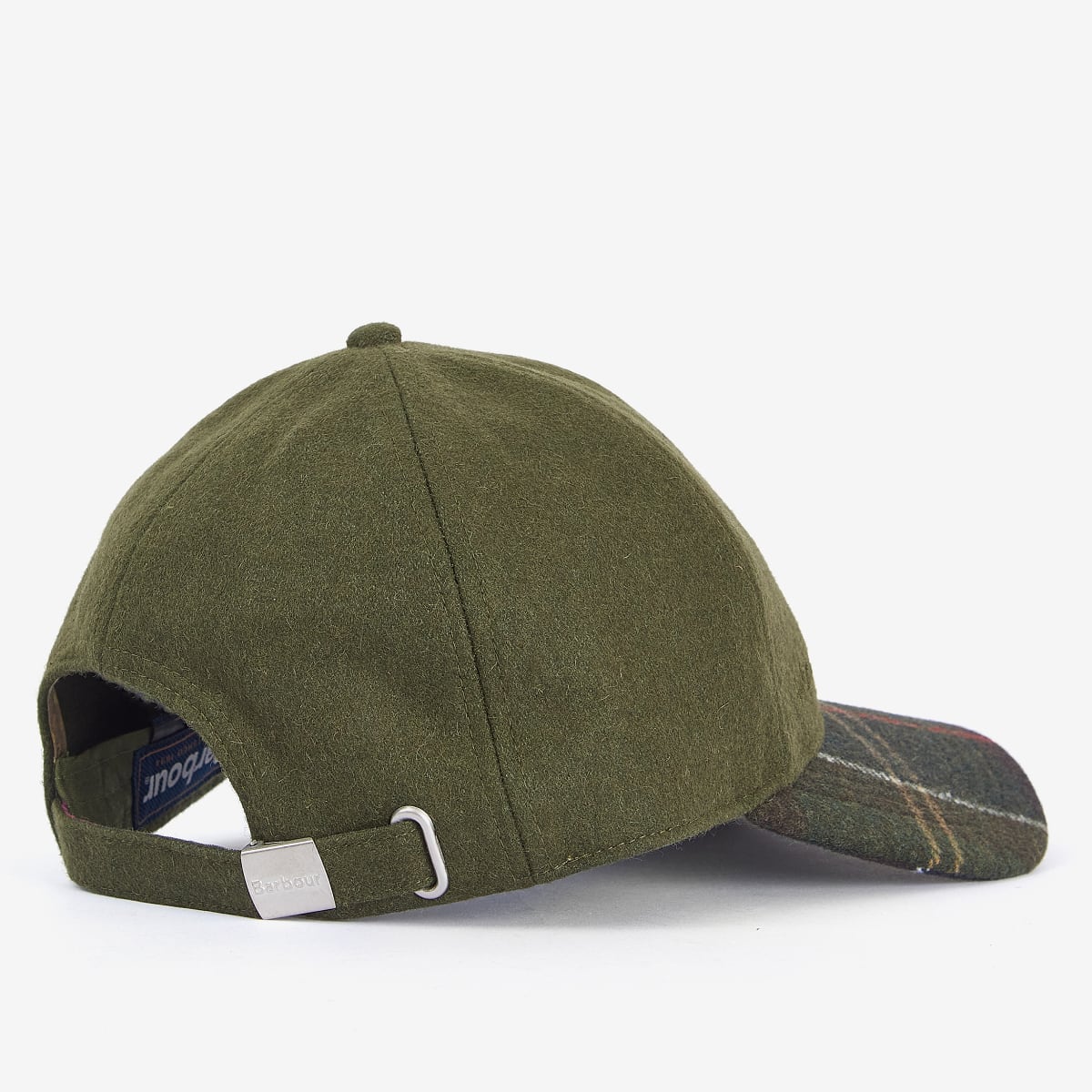 Barbour Roker Sports Cap | Forest Green - Classic Tartan