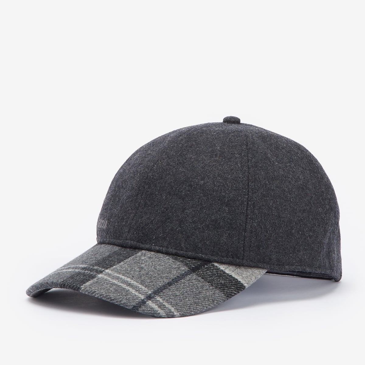 Barbour Roker Sports Cap | Classic Grey - Grey Tartan