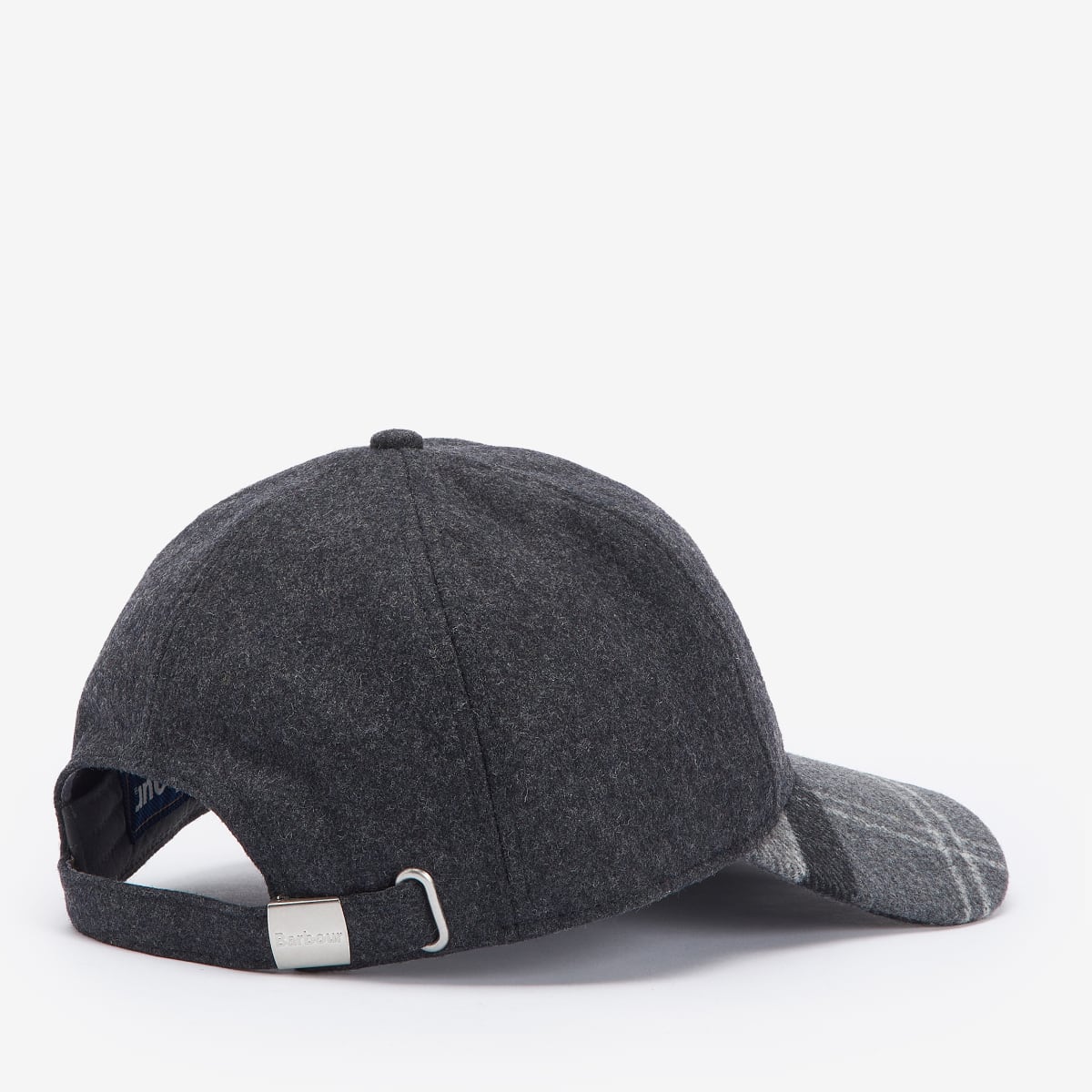 Barbour Roker Sports Cap | Classic Grey - Grey Tartan