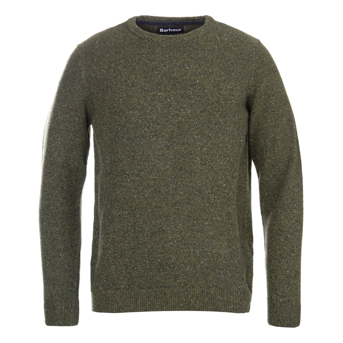 Barbour Tisbury Crew Neck Men's Jumper | Dark Seaweed