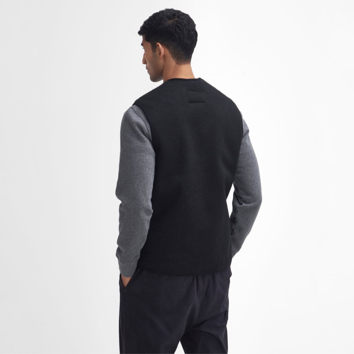Barbour Warm Pile Men's Zip-In Liner | Black