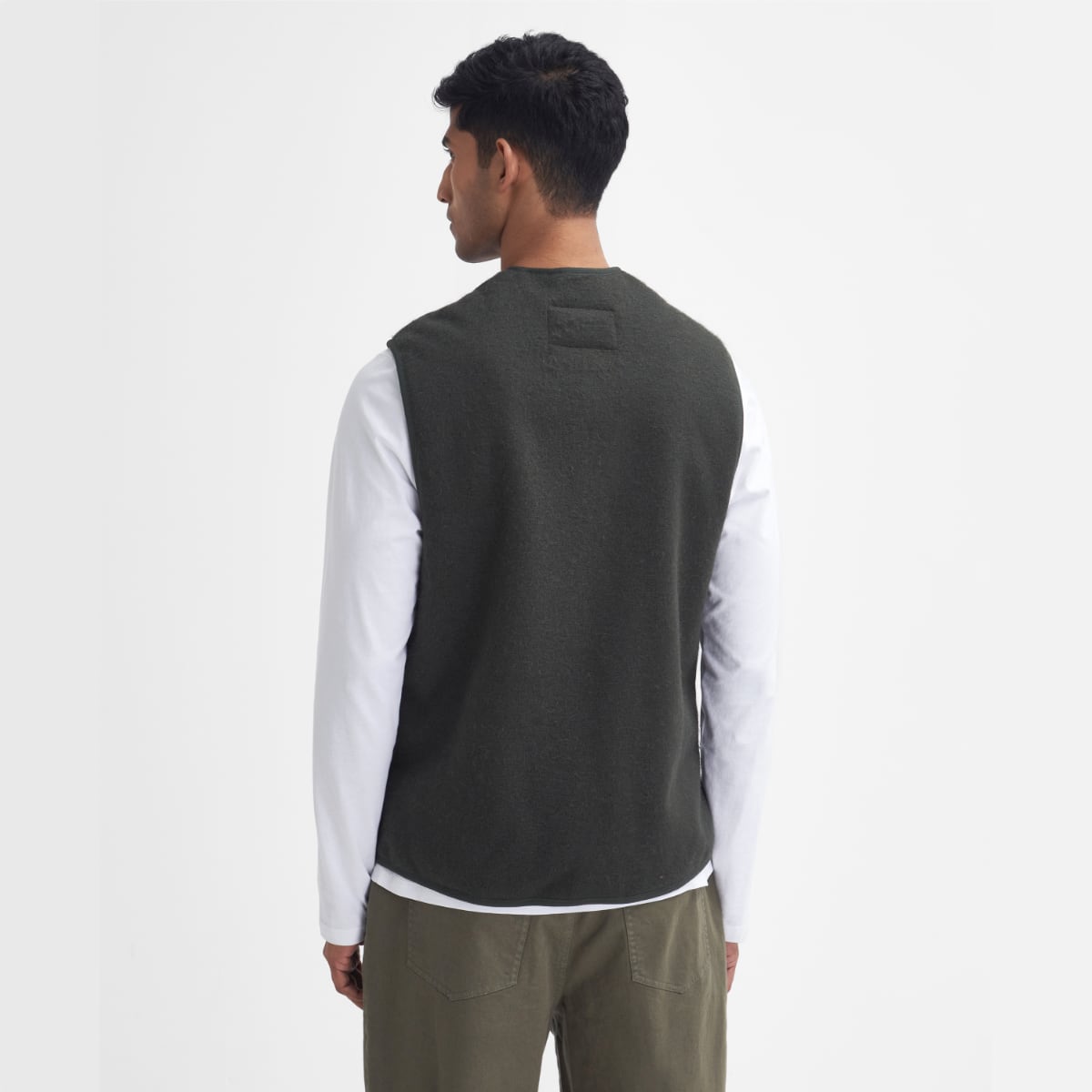 Barbour Warm Pile Men's Zip-In Liner | Sage