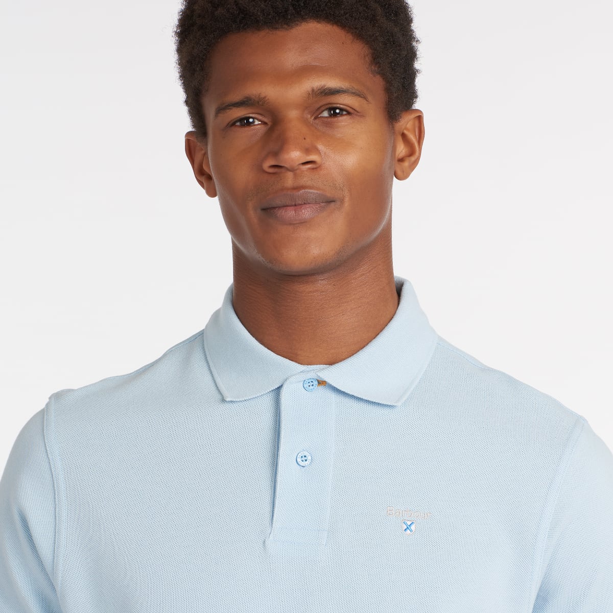 Barbour Men's Sports Polo Shirt | Sky