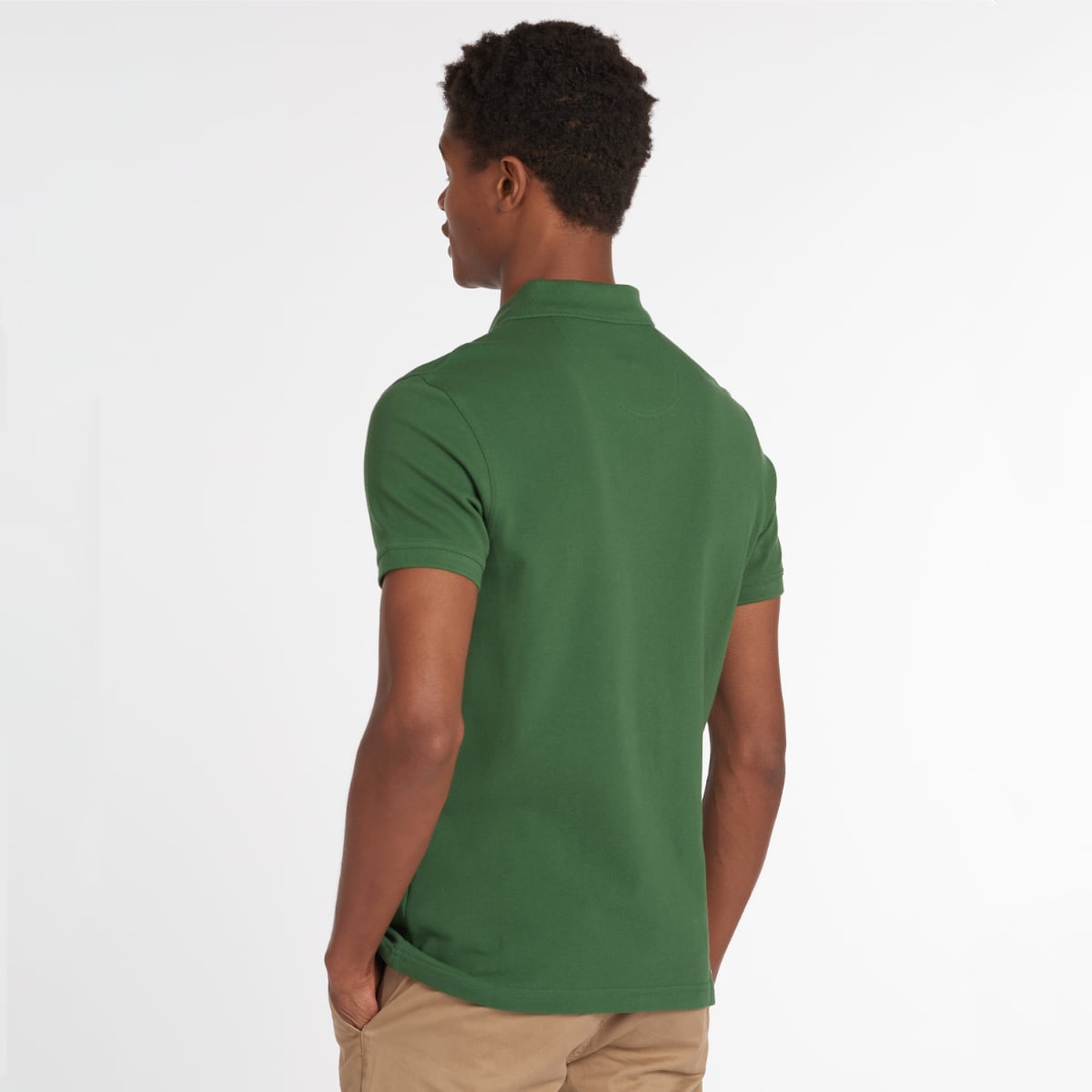 Barbour Men's Sports Polo Shirt | Racing Green