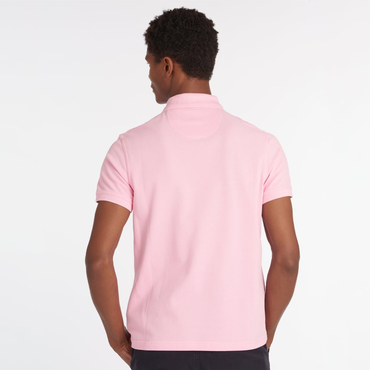 Barbour Men's Sports Polo Shirt | Pink