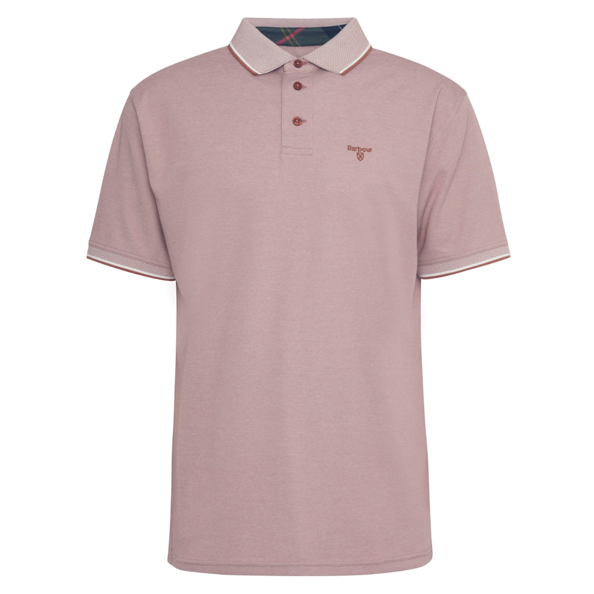 Barbour Heydon Performance Men's Polo Shirt | Dark Rust
