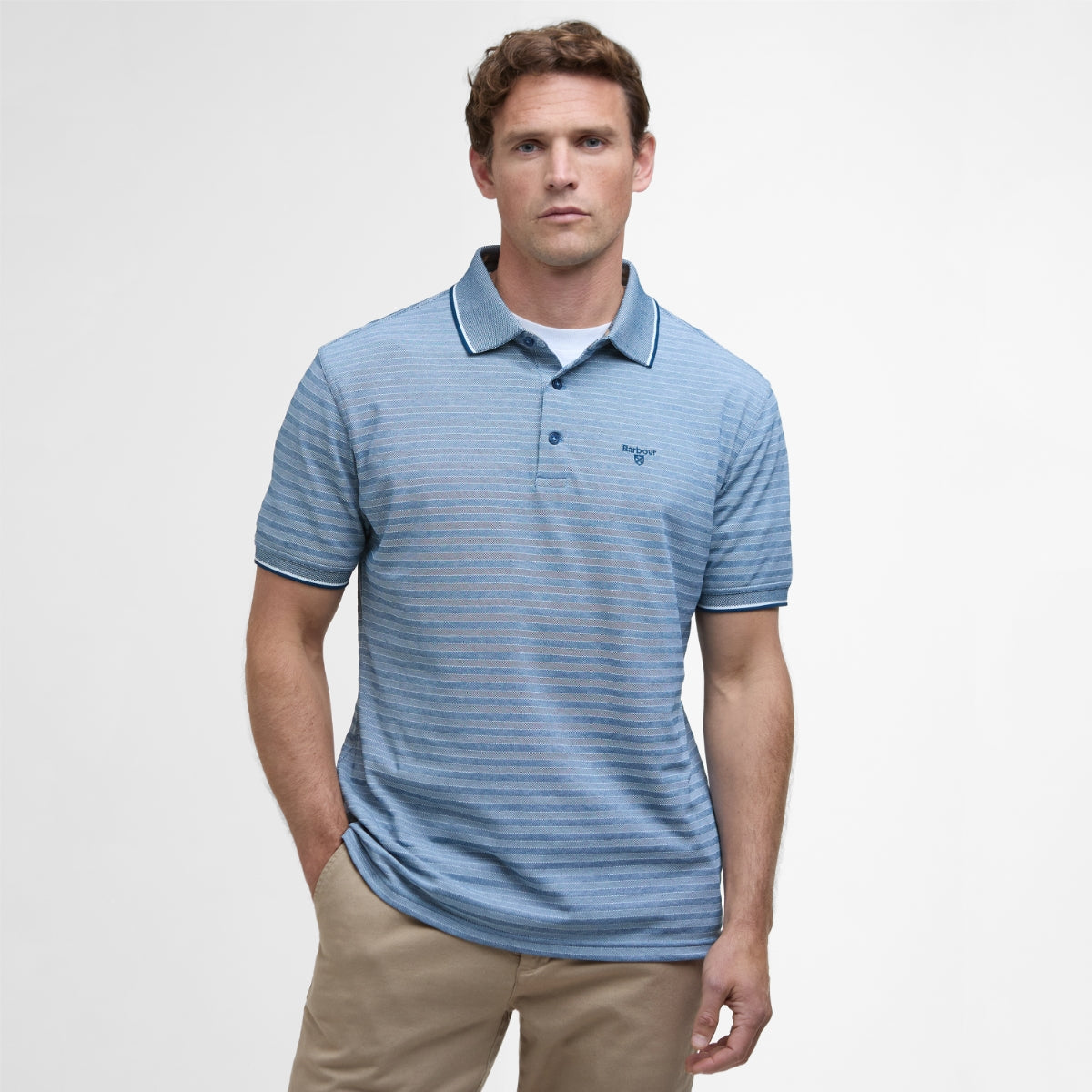 Barbour Taverham Performance Men's Polo Shirt | Midnight