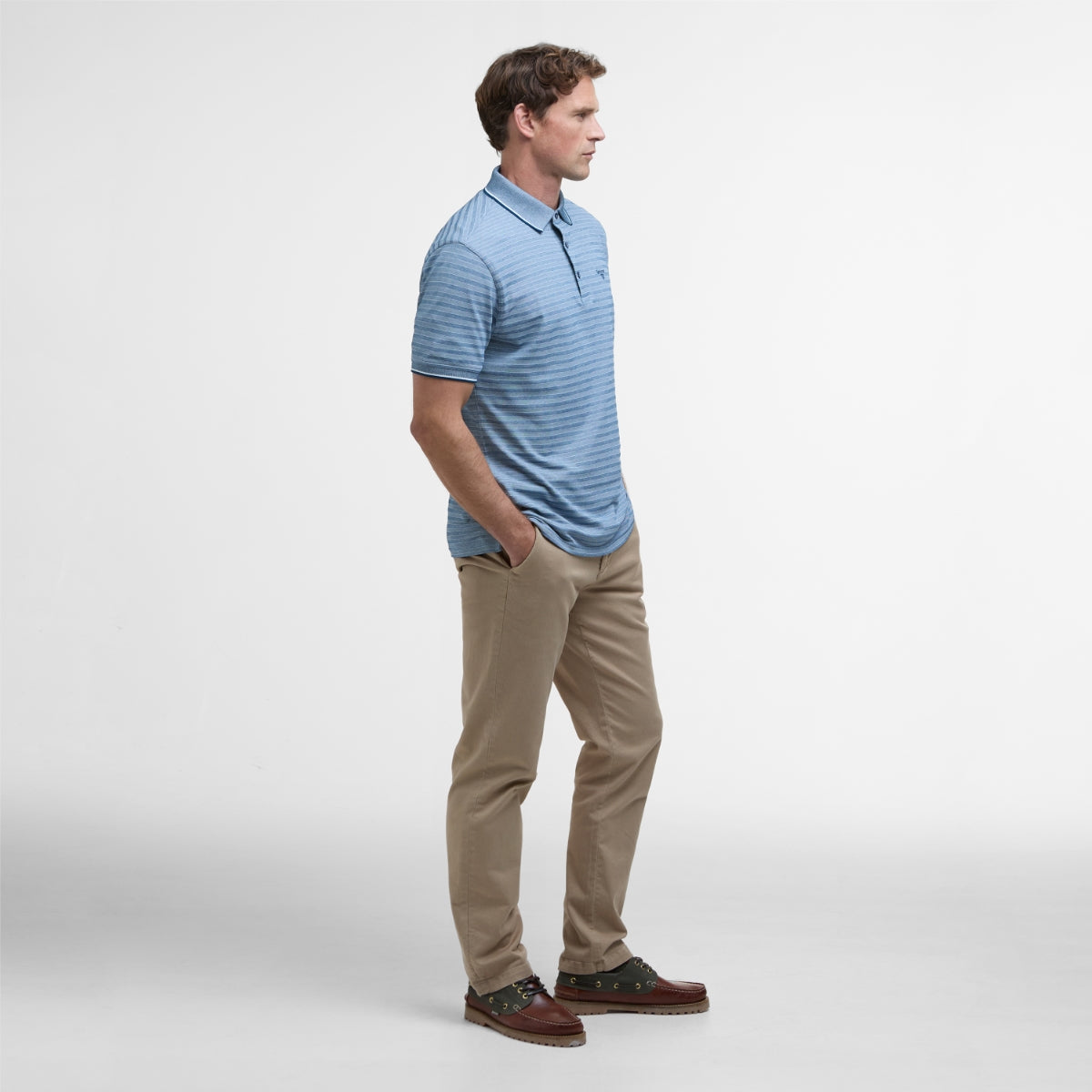 Barbour Taverham Performance Men's Polo Shirt | Midnight