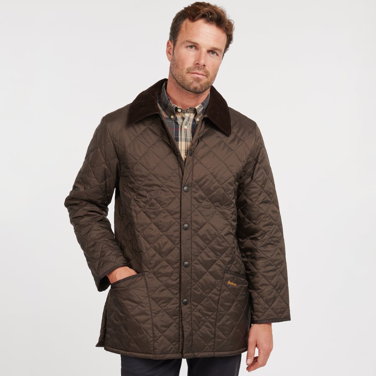 Barbour liddesdale brown Clearance