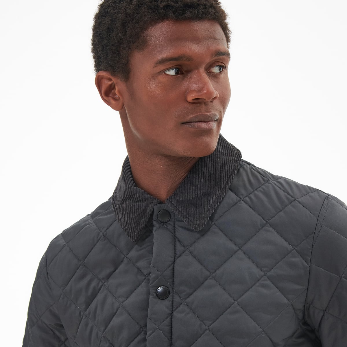 Barbour Heritage Liddesdale Quilted Men's Jacket | Charcoal