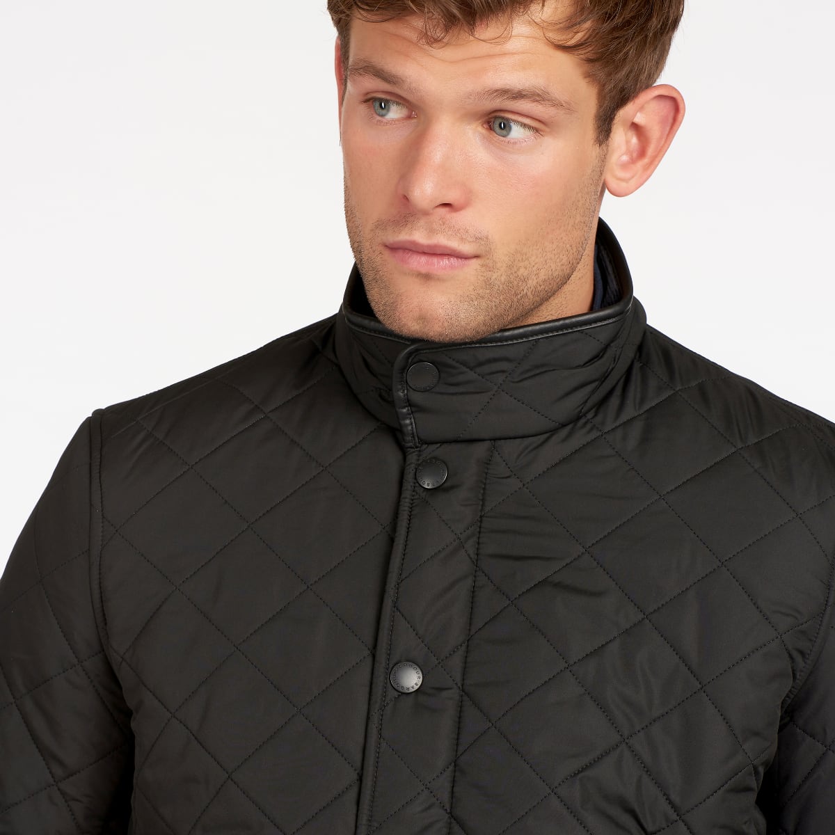 Barbour Powell Quilted Men's Jacket | Black