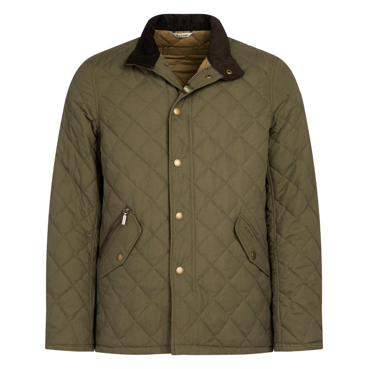 Barbour Shoveler Jacket in Army Green