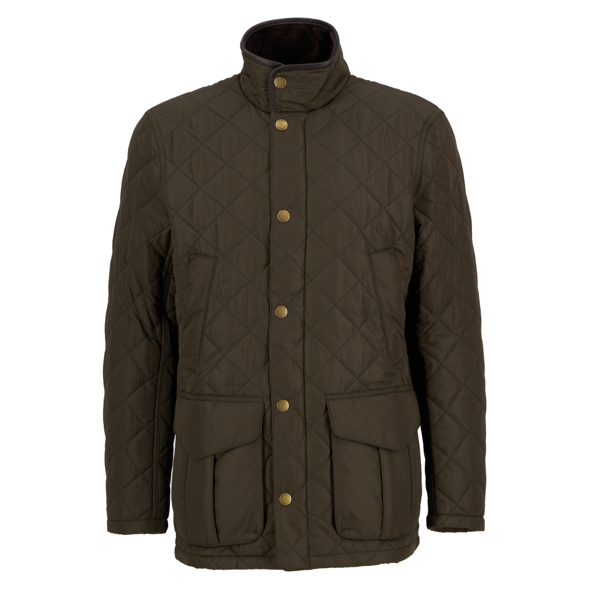 Barbour Devon Quilted Men’s Jacket in Olive