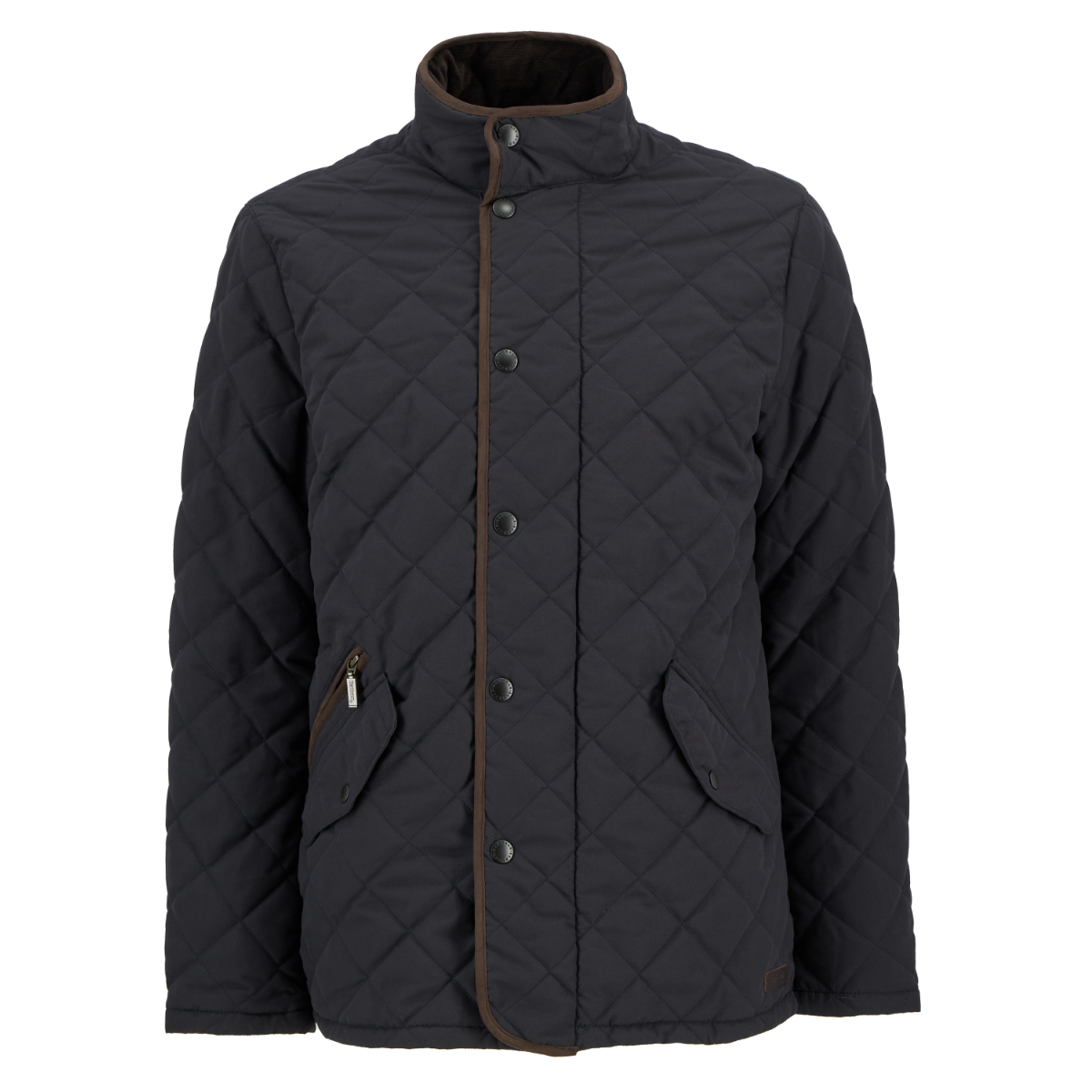 Barbour Waterproof Shoveler Quilted Men's Jacket | Navy