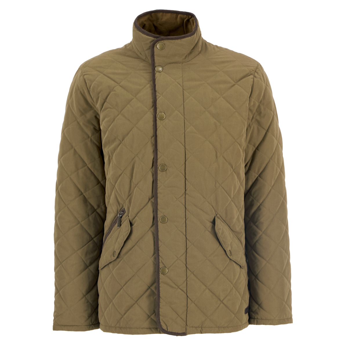 Barbour Waterproof Shoveler Quilted Men's Jacket | Clay